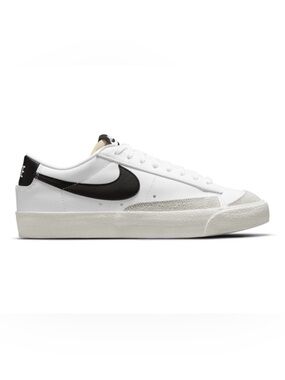 Nike Blazer Low ‘77, white/black, size 10W